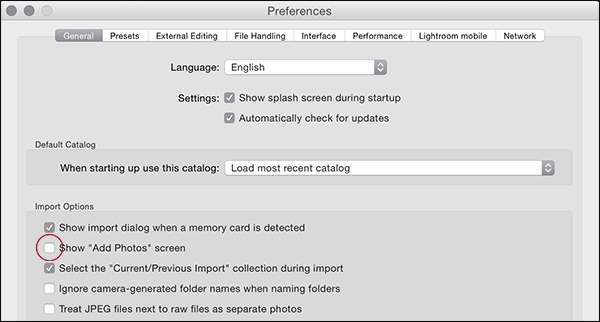 LIGHTROOM UPDATE FIXES